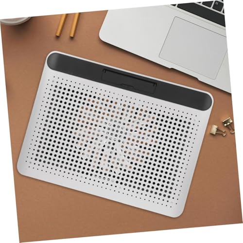 Base refrigerante para laptop de aleación de aluminio con ventilador miniatura 6
