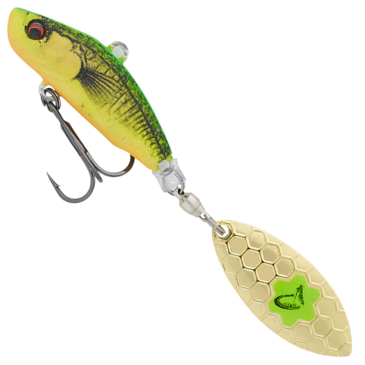 Savage Gear 3D Sticklebait Tailspin 8.0 cm 18 g Firetiger