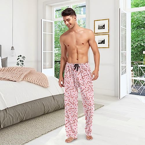 Image of Fisyme Mens Pajama Pants Men's Pajama Bottoms Soft Sleep Lounge Pj Pants