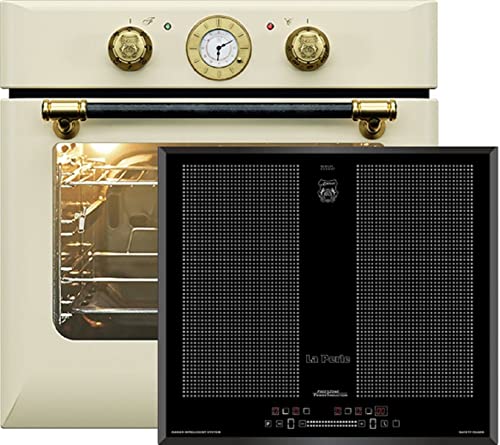 Kaiser Herdset Autark Einbaubackofen EH 6432 ElfBE Eco+KCT 67 La Perle, 68L, Drehspieß, 10 Funktionen, Pizzafunktion…