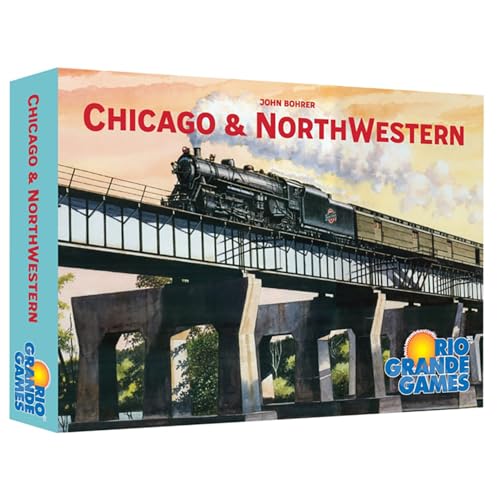 Rio Grande Games: Chicago & Northwestern - Strategic Train Board