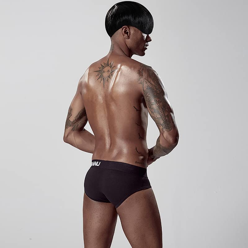 Evankin Men's Low Rise Underwear Cotton Soft Breathable Lingerie Comfort Lightweight Briefs4