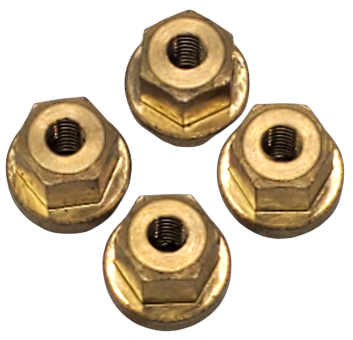 NHX RC Brass Wheel Nut 4.0mm 4pc : Axial SCX24