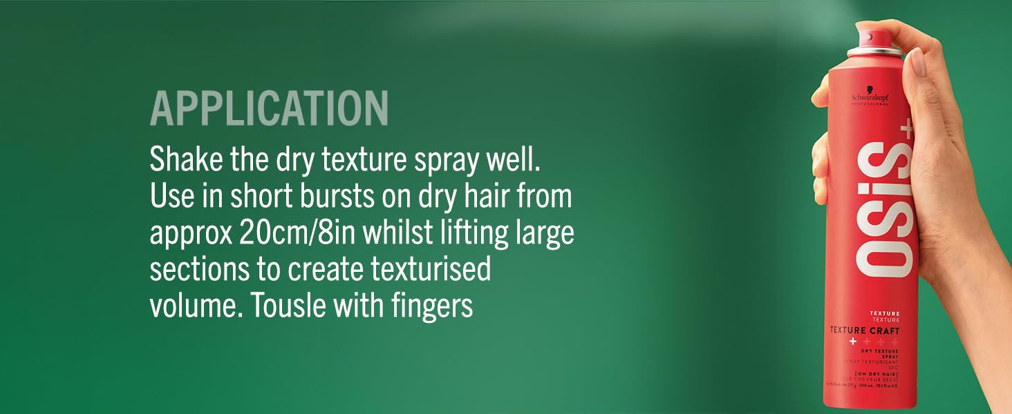 SCHWARZKOPF PROFESSIONAL OSIS+ TEXTURE CRAFT Spray teksturyzujący do stylizacji włosów 300ml