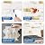 M MOFIT Backsplash Tile for Kitchen Peel and Stick Stone Matte Finish,Bathroom Tiles Stickers 3D Wall Panel Linear Mosaic Marble Backsplash Waterproof(10sheets,White Gold)