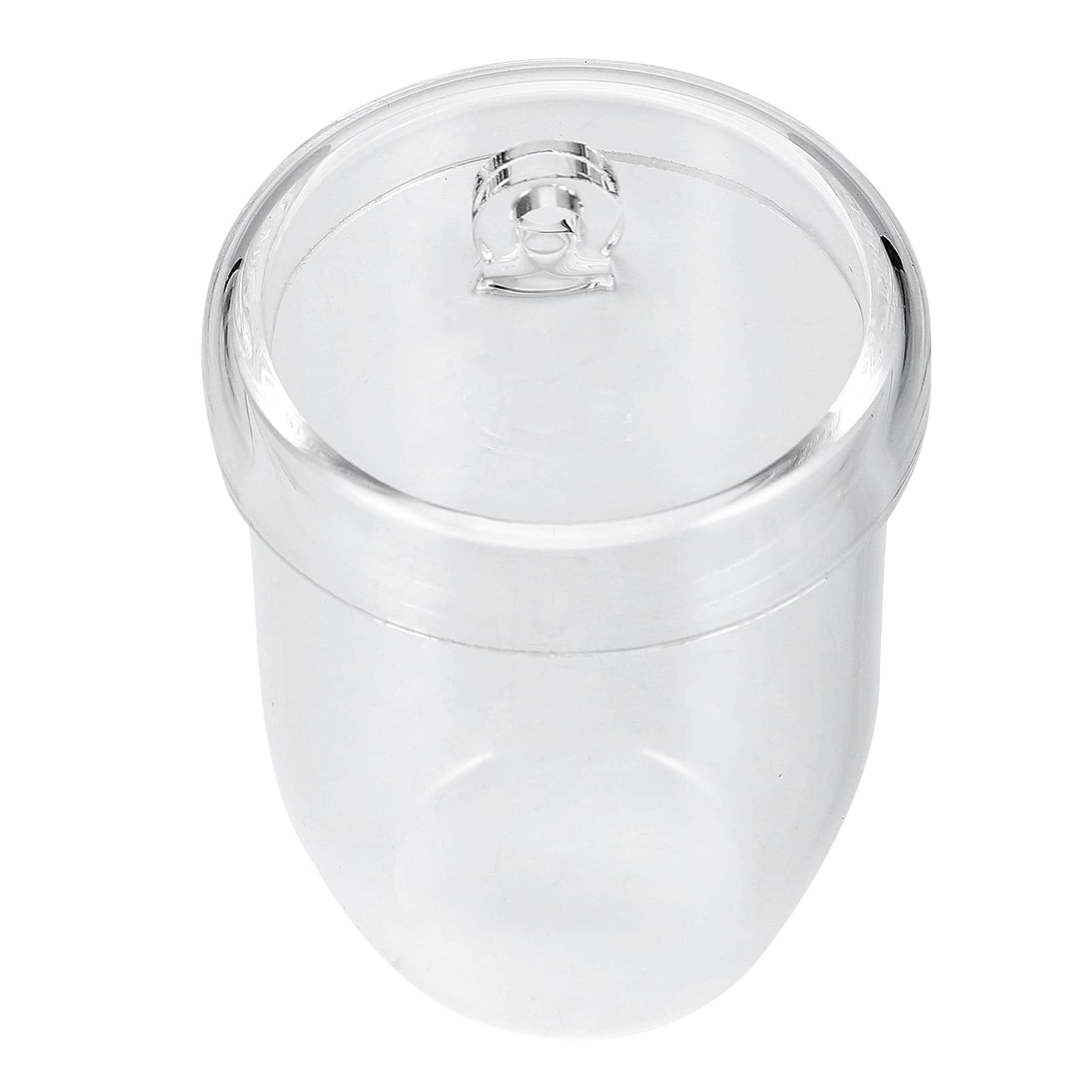 NAMOARLY Quartz Crucible Metal Smelting Cup High Strength High Purity Great Heat Conduction for Alloys Platinum Scientific Experiment