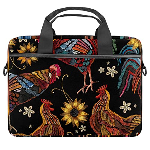 Sacoche ordinateur brodée 14 pouces : l'alliance de l'artisanat et du chic