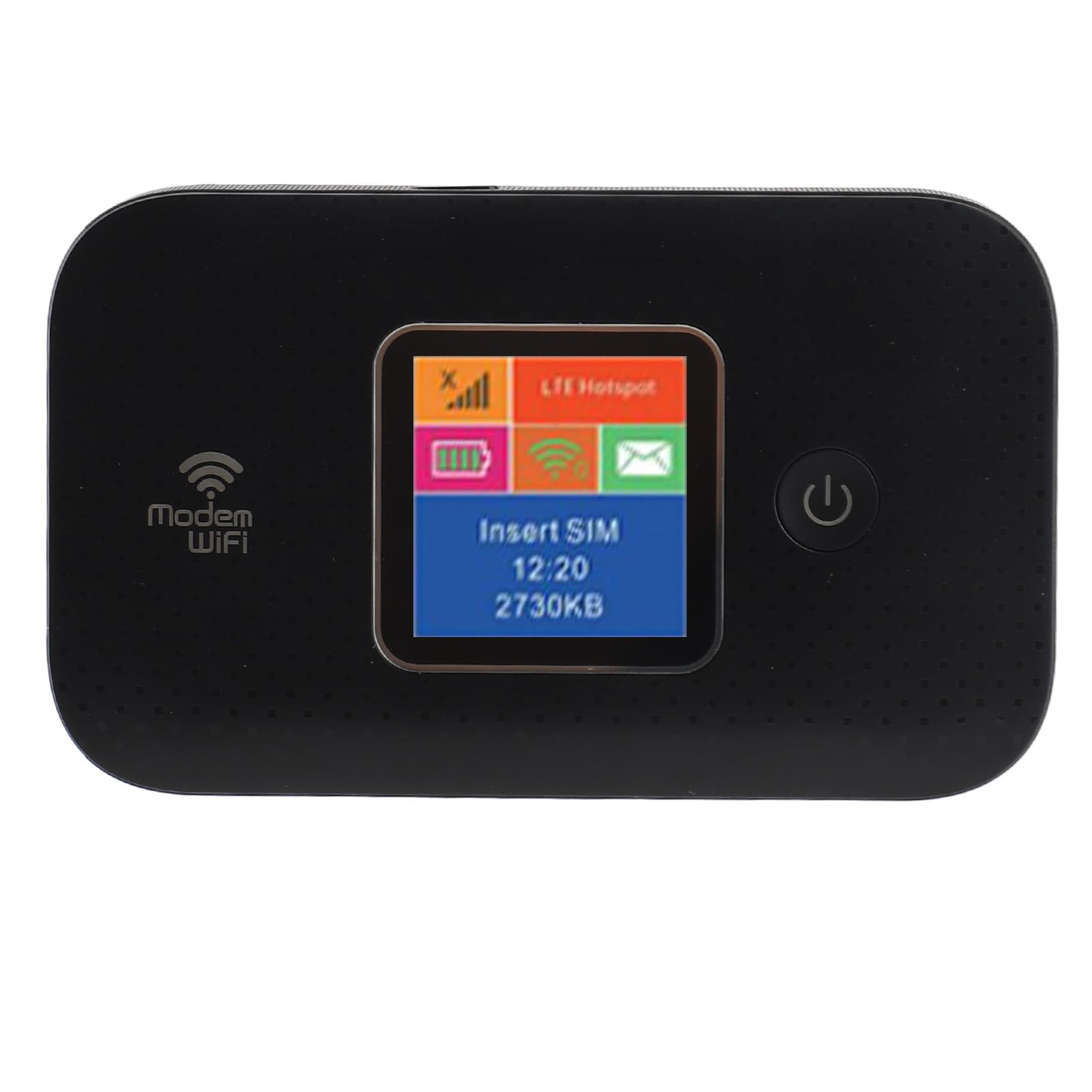 Ejoyous Router Portatile 4G LTE, 300Mbps, Schermo a Colori