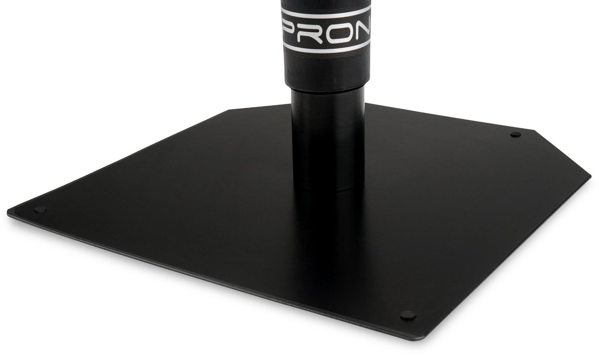 Pronomic SLS-15 Pieds de Table pour Moniteurs de Studio, 2 pieds stables, version basse, réglables 18,5-27,5 cm, surface avec bandes auto-agrippantes, couleur noire.