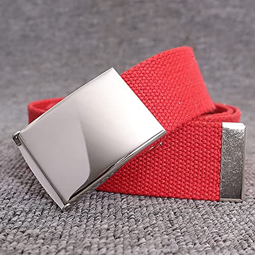 Belts for men Braided Belt,Cotton Canvas Belt Men Women Plus Size Up to 652