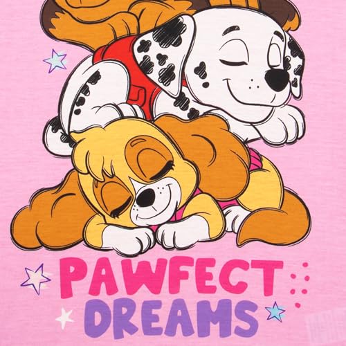 Paw Patrol Nightgown | Skye Girls Nightgowns for Summer | Short Sleeve Girls' Sleepwear4
