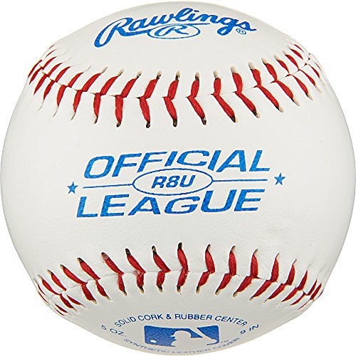 Rawlings Youth 8U Recreational and Practice Baseballs, 12 Count, R8USW12