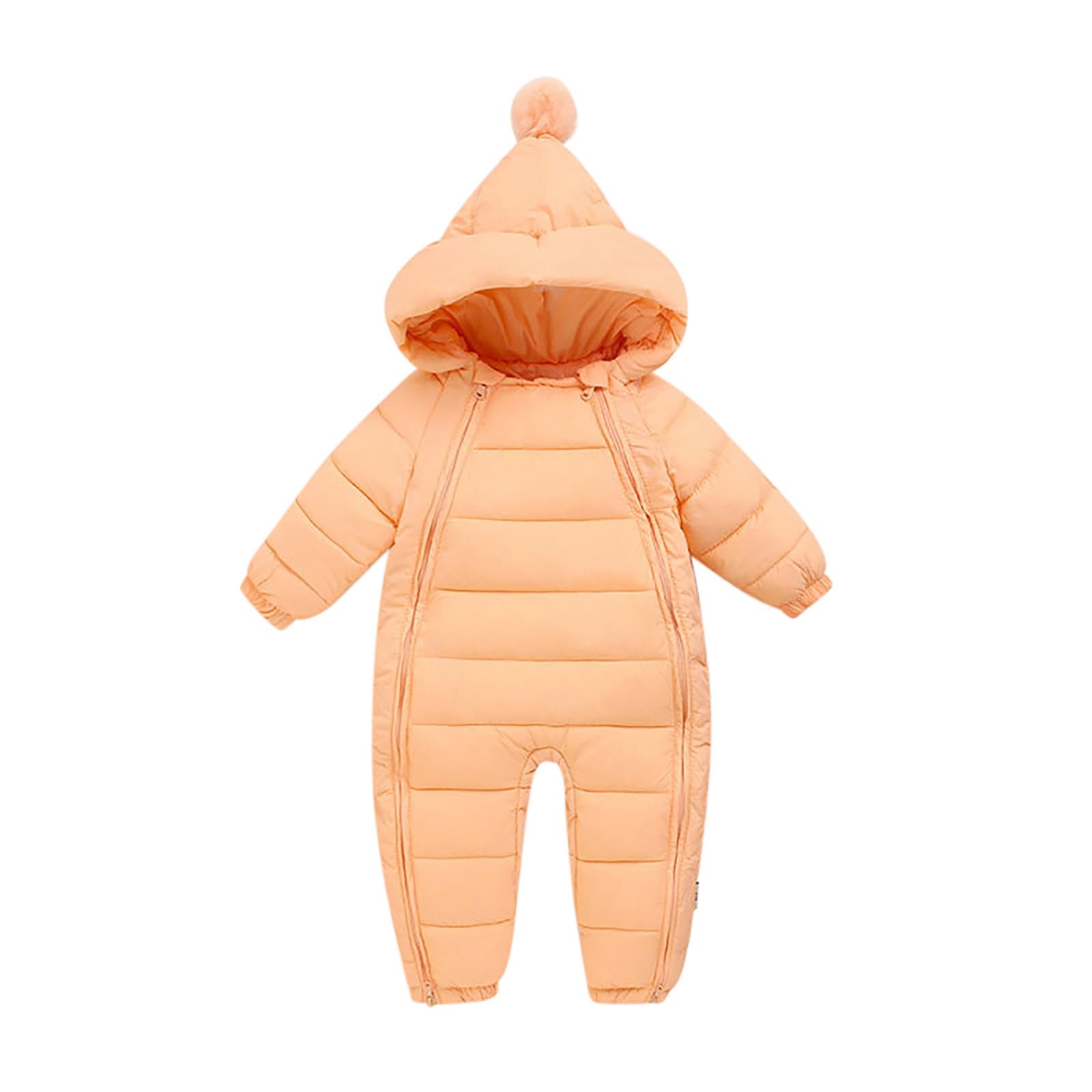 Combinaison une pièce avec capuche contre le froid de bébé