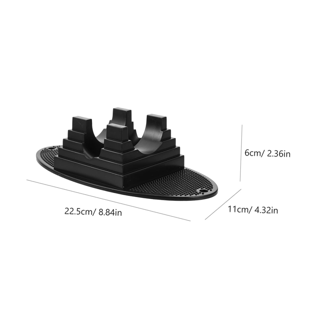 3pezzi Supporto Per Monopattini Robusto in Policarbonato Design Antiscivolo Per Esposizione Sicura Installazione Facile e Per Riporre Facilmente