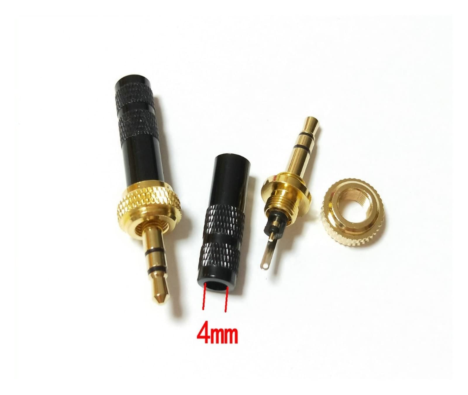 Amazon.co.jp: PSKOO 100個 ミニ 3.5mm スクリュー ロック ステレオ