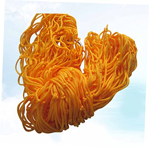 HANABASS Nylon Hammock Hanging Nap Bed Nylon Rope Mesh Hammock Hanging Bed Outdoor Leisure Bed Sleeping Swing Hammock