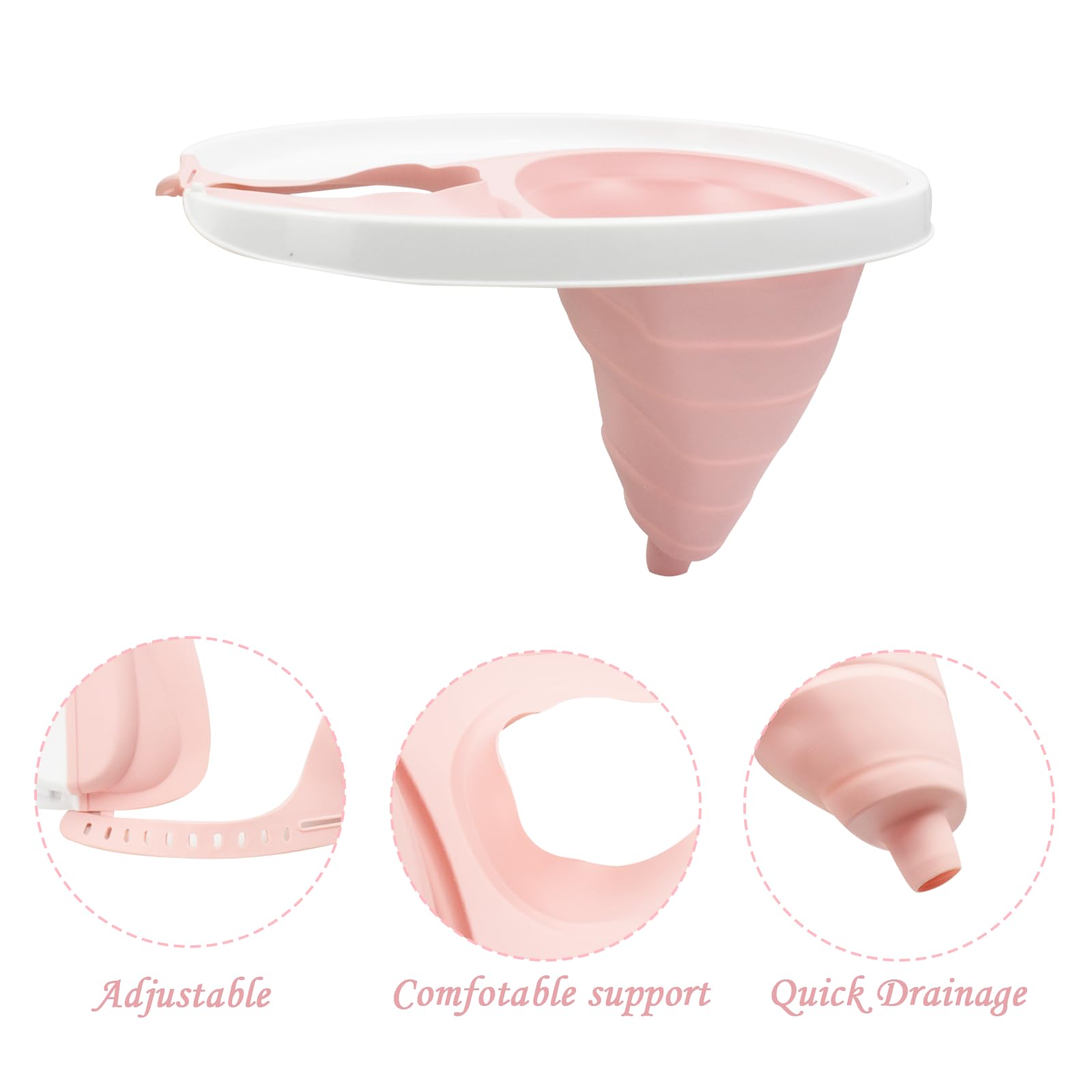 Lavabo pour personnes alitées, bac à shampooing pliable, lavage des cheveux au lit, bac à shampoing portable, aide au lavage des cheveux pour personnes âgées, handicapées et femmes enceintes