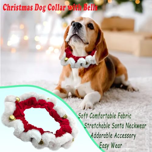Disfraz Navideño para Perros 2 Piezas Set Reno y Collar miniatura 3