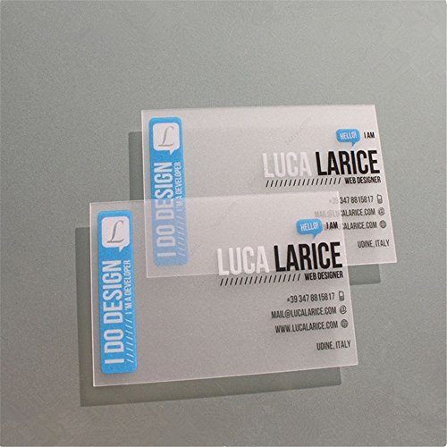 JDCMYK@Free Design plastica trasparente biglietto