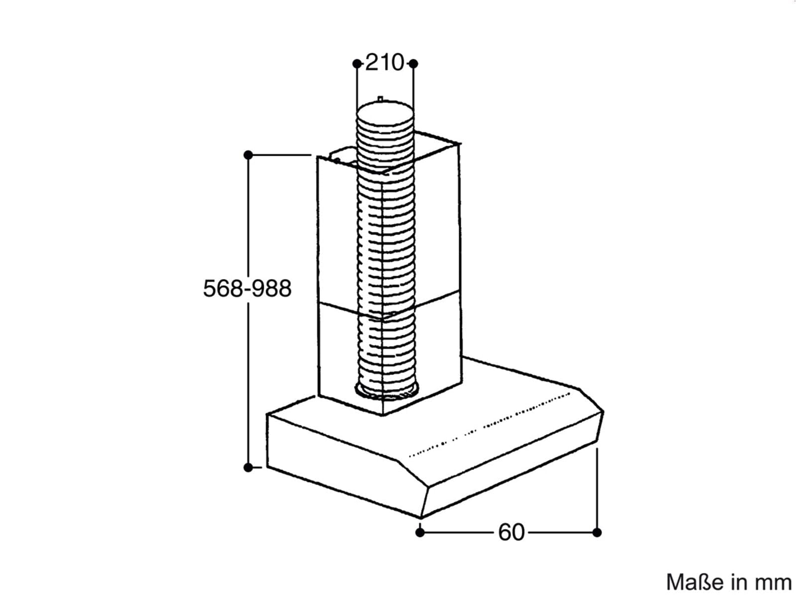 Bauknecht AMC 073 Kaminaufsatz