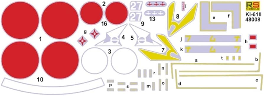 飛行機系プラモデルセット Amazon | RSモデル 1/48 日本 川崎 キ61 飛燕 II型 改 限定版