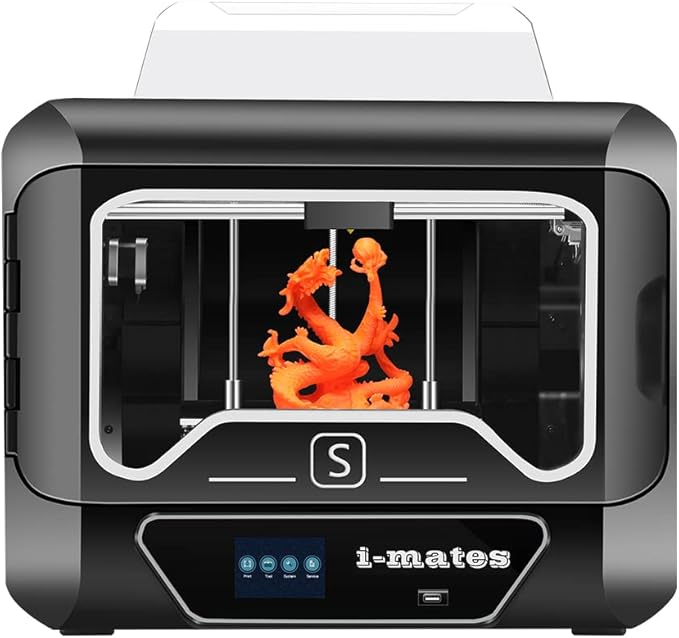 R QIDI TECHNOLOGY i Mates 3D Printer,All Metal Frame and Fully Closed