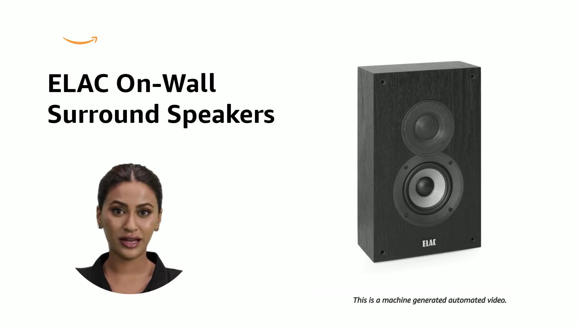 ELAC Debut 2.0 OW4.2 On-Wall Speakers, Black (Pair) Price: Buy
