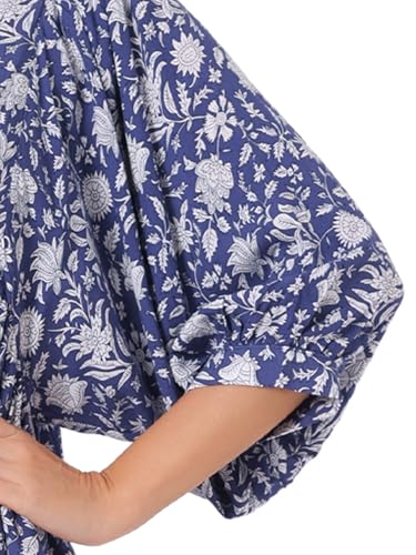 Robe évasée décontractée Allegra K col V : confort fluide sans complexe - 5