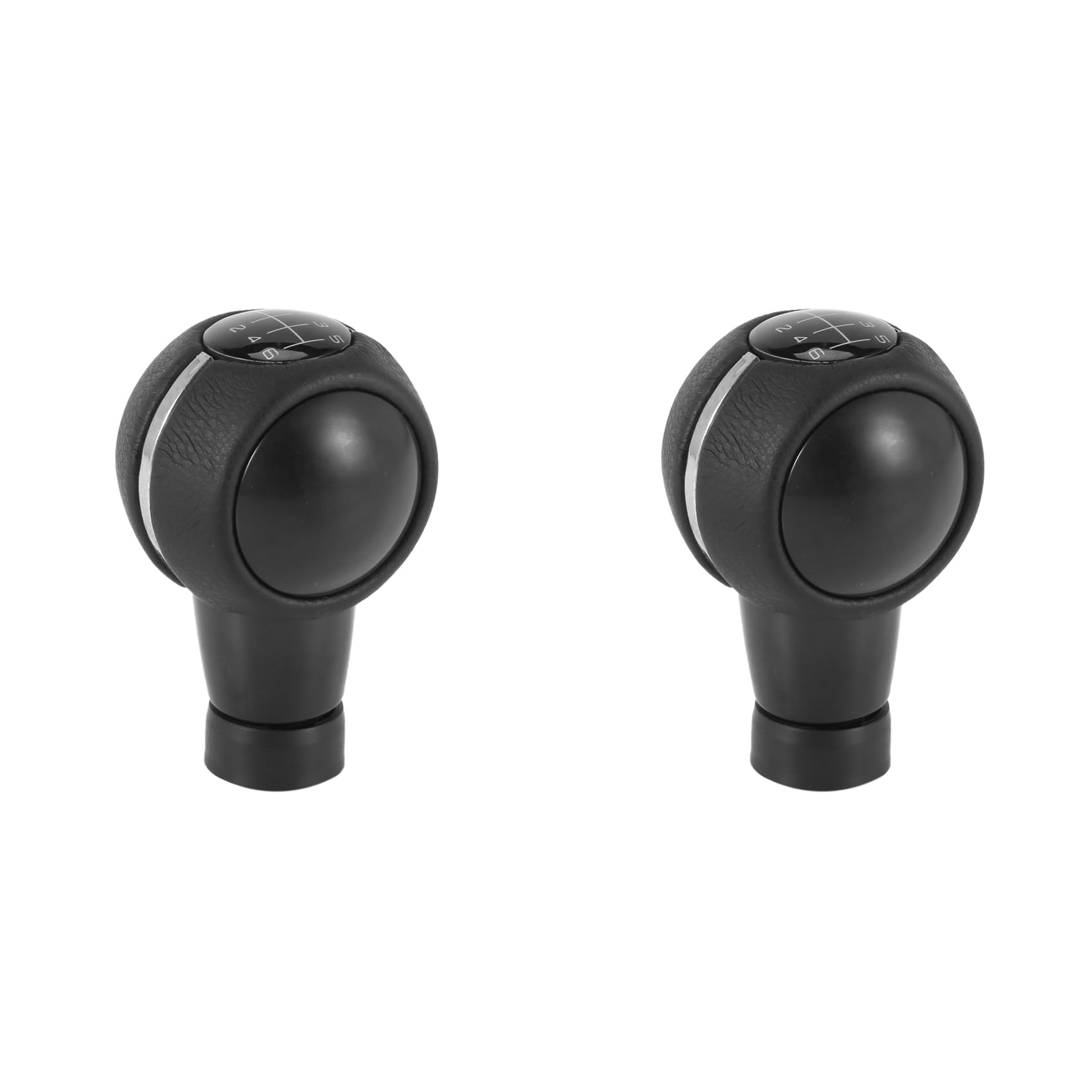 IJSDNVJNDX 2X 6 Speed Car Manual Gear Shift Knob Shifter Cover for F55 F56 F54 F60 7641999