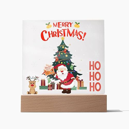 Luz nocturna de Navidad, placa LED regulable con alimentación USB, decoraciones de Navidad para interiores, luces LED para decoración, decoraciones