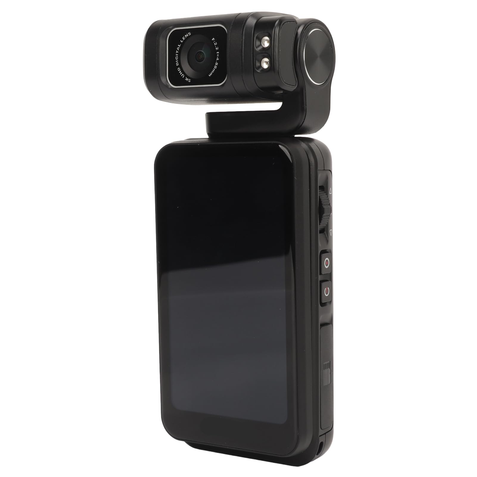 Videocamera 5K, videocamera da 36 MP WiFi Vlogging, zoom digitale 10x, touch screen girevole a 120 gradi, grandangolo da 3250 mAh, supporto di archiviazione 64 G