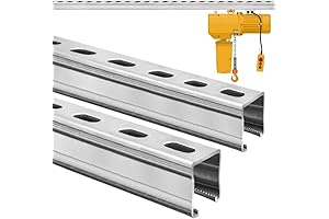 Unistrut 20 Foot: 4.6 Feet Length Strut Channel Trolley Track for Versatile Mounting