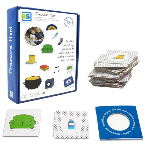 Treasure Hunt Kinderspiel - Schatzsuche Spiel - Geschicklichkeitsspiel für Kinder