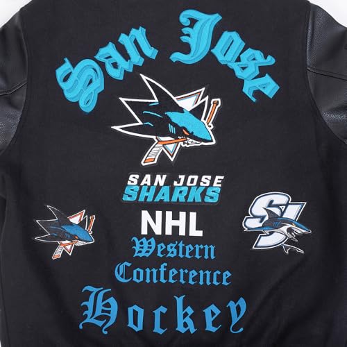 Image of Pro Standard Mens NHL Old English Varsity Jacket