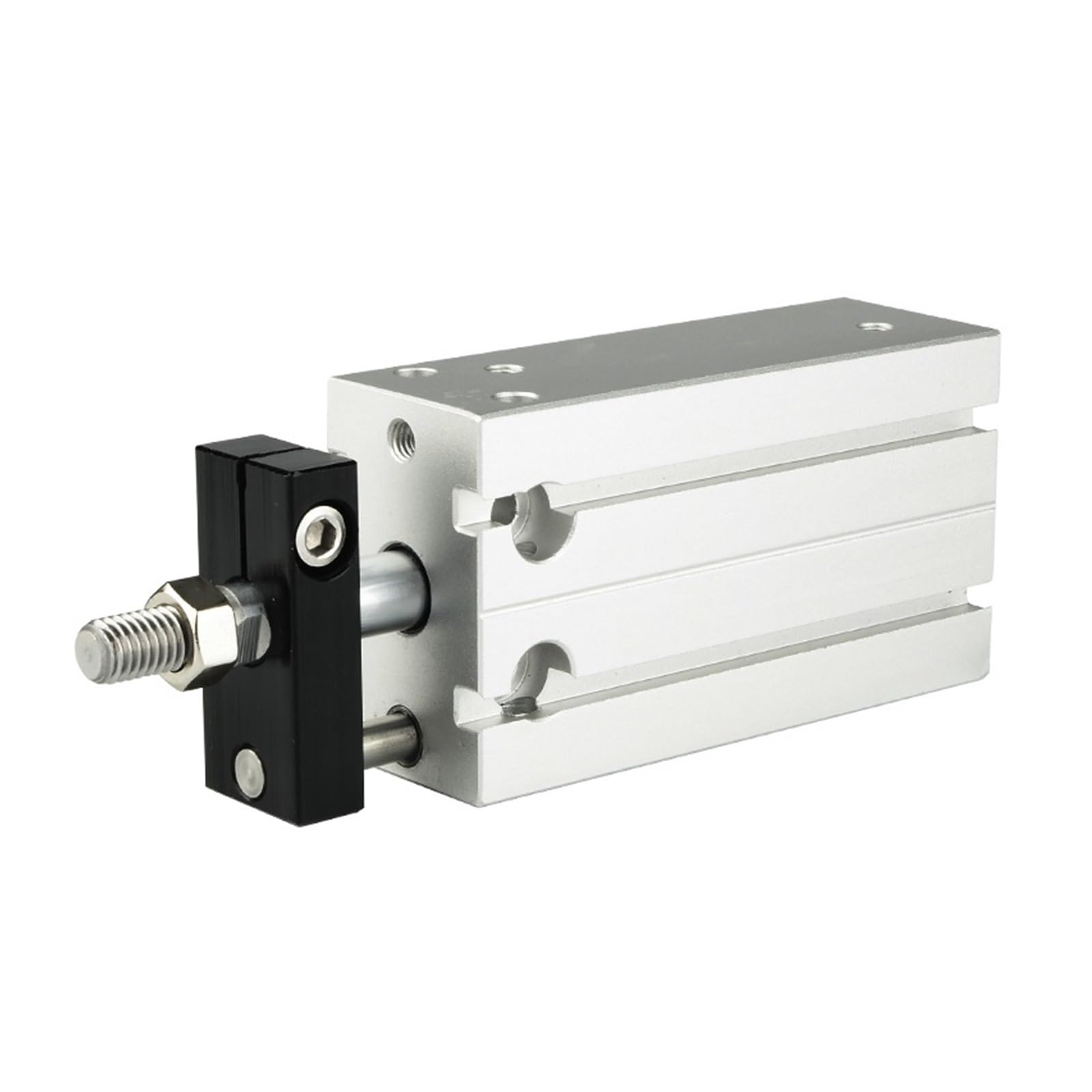 Cylindre non rotatif CDUK16 anti-torsion pour guidage linéaire de précision