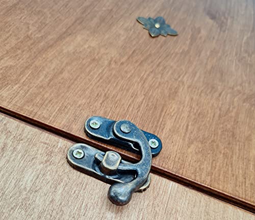 World of Dice - Premium Spielleiterschirm - aus Holz, ideal für D&D, DSA, Cthulhu und viele mehr, mit Magnete für… – Bild 6