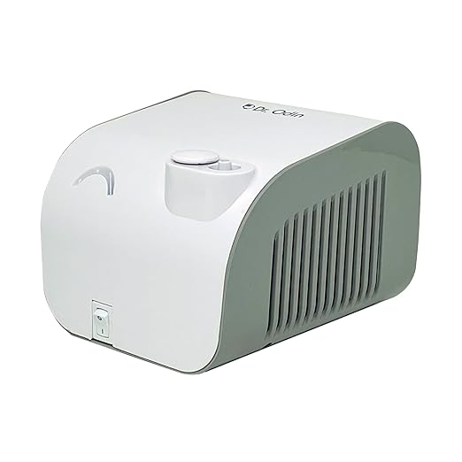 Dr. Odin OD-306 Piston Nebulizer with Piston Compressor Motor, Low Noise, Strong Working Air Flow, Portable Handheld Design, Medication Capacity 6ml (White)