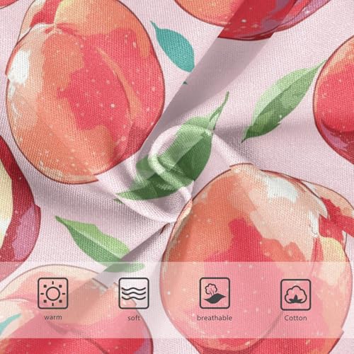 Wusikd Peaches Girls' Underwear Cotton Girls Briefs Soft Toddler Underwear 2T3