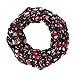 Produktbild LoveLeiter Damen Loop Schal Winter Herbst Rundschal Schlauchschal Weihnachten Santa Muster Weicher Leicht Baumwolle Scarves Halstücher Als Frauen Christmas Geschenk