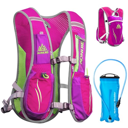 Azarxis Hydration Running Vest Backpack Pack 5L 5.5L for Women and Men Jogging Trail Race Marathon Cycling Hiking