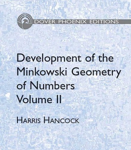 Buy Development of the Minkowski Geometry of Numbers — BookShops.in