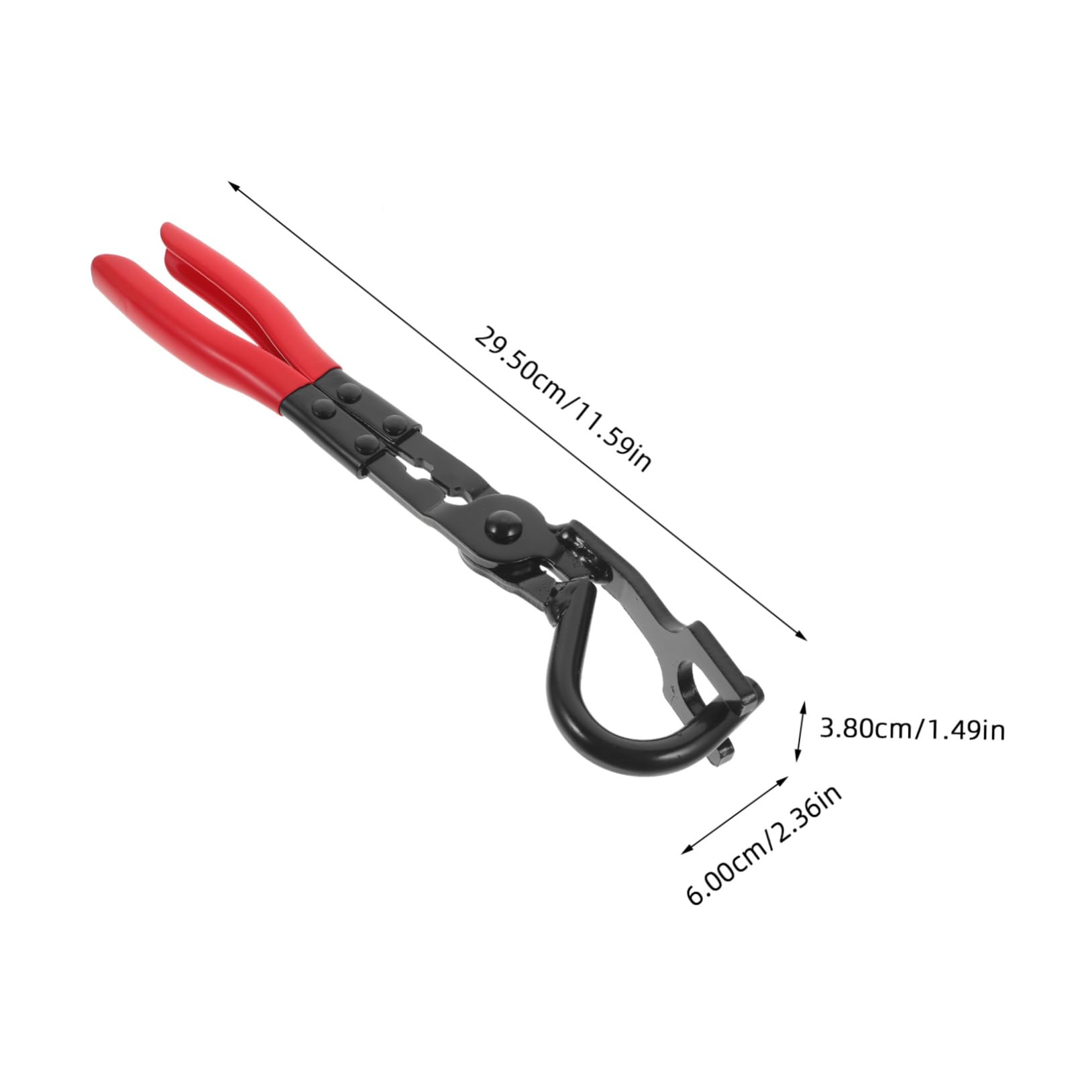 MUCKLILY Exhaust Hanger Removal Tool Durable Pliers for Automotive Exhaust Rubber Hangers User-friendly Design for Easy Installation and Removal Mechanic Tool for All Models