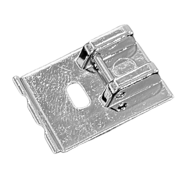 Image of ZENITH Piping Double Welting Pressure Foot Snap on Type for Automatic Electric Low Shank Sewing Machines Suitable for Usha Janome Brother Singer etc Steel Finish (Piping)