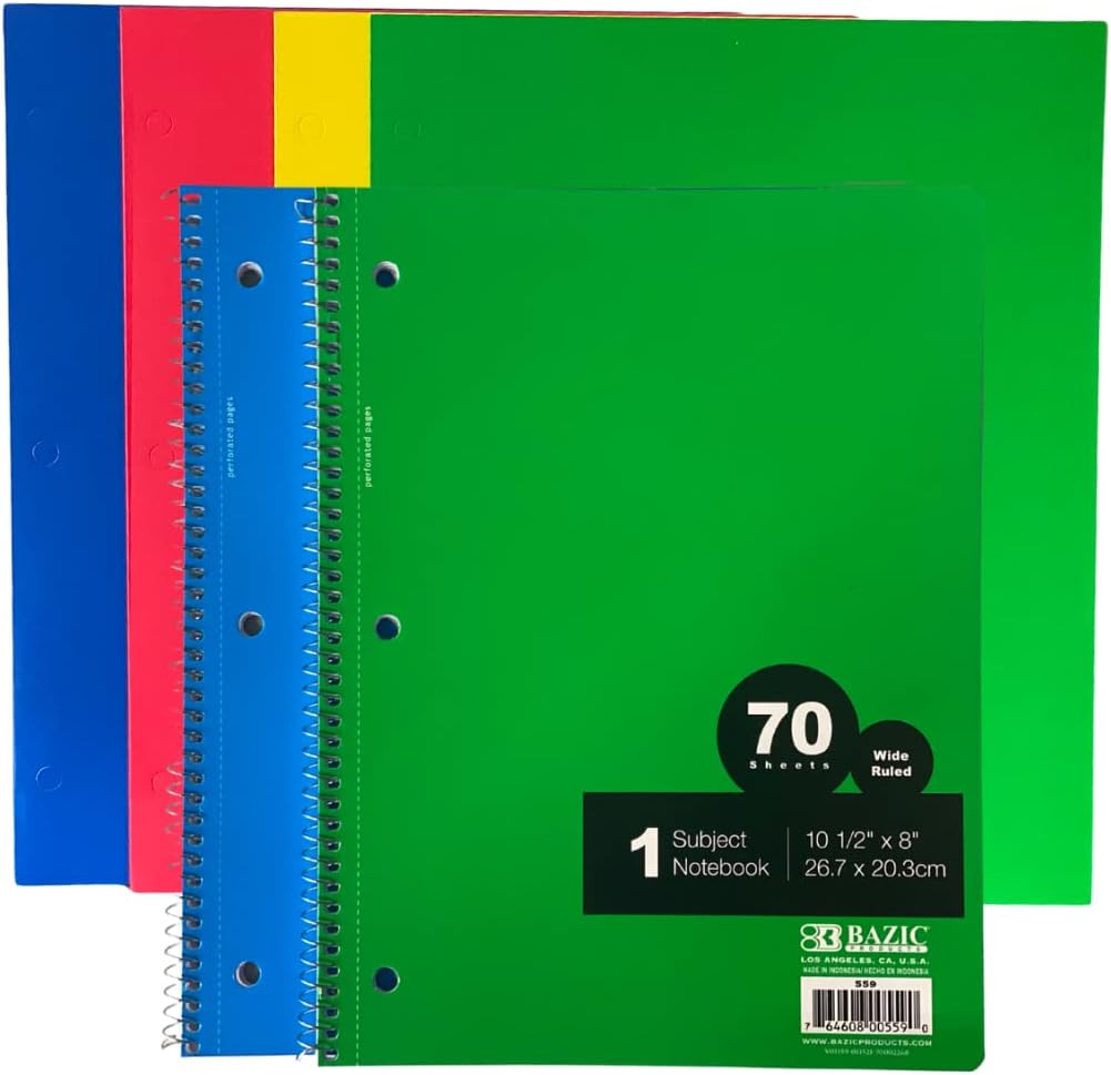 Back to School Middle School Supply Bundle - Junior High School Supply Kit - 36 Pieces