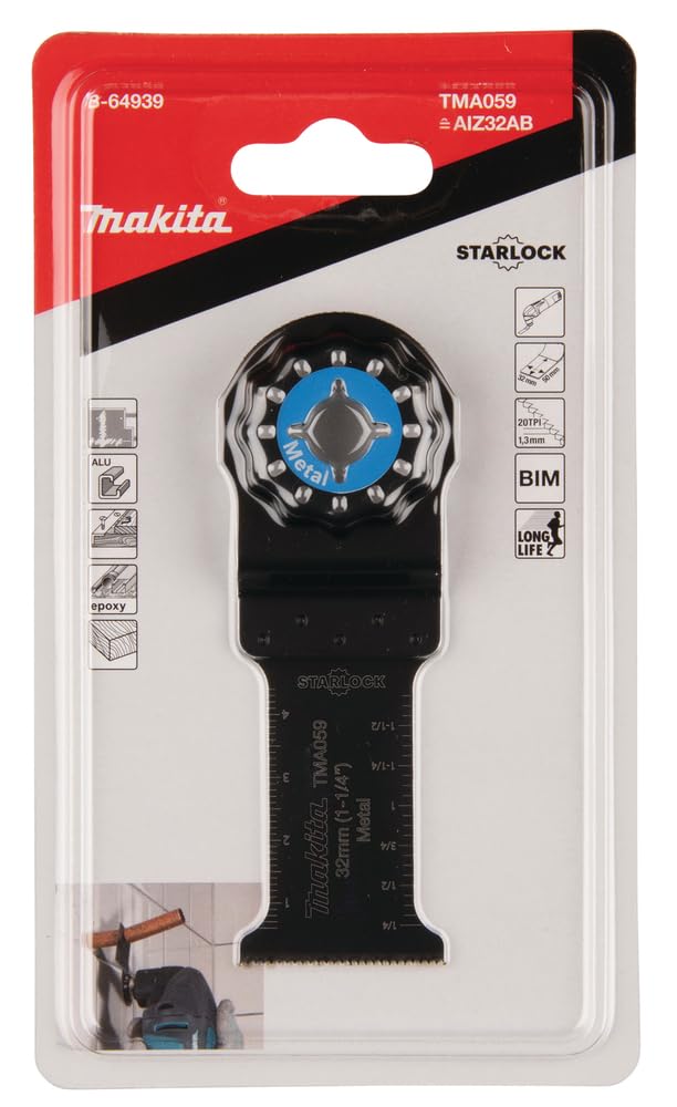 Makita B-64939 - Hoja de sierra, color negro