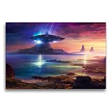 CALVENDO Leinwand · Reiseportal - Science Fiction ...