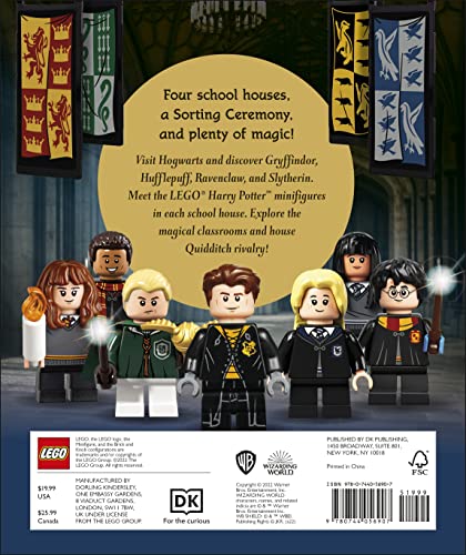 Image of LEGO Harry Potter A Spellbinding Guide to Hogwarts Houses