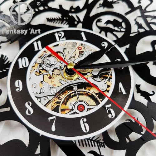 Reloj de pared musical disco de vinilo RCA Victor Dog miniatura 2