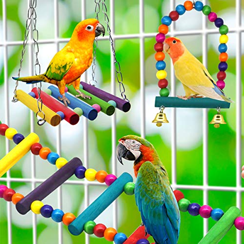 Ledeak 3 Pezzi Giochi per Pappagalli, Giocattolo