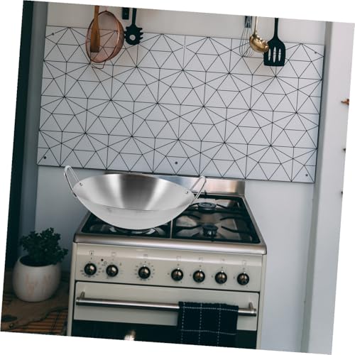 Wok de acero inoxidable Cabilock para cocina doméstica miniatura 7